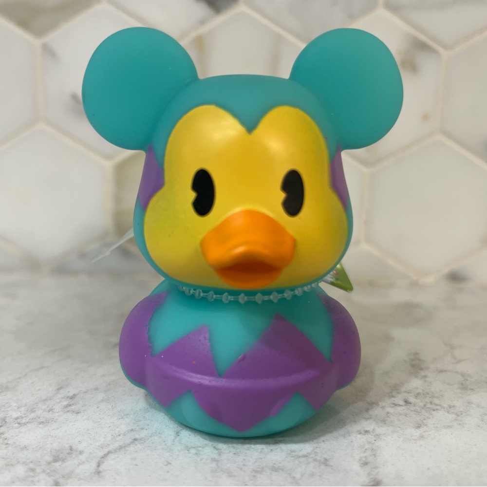 Disney Mickey Mouse Easter Rubber Duck NWT